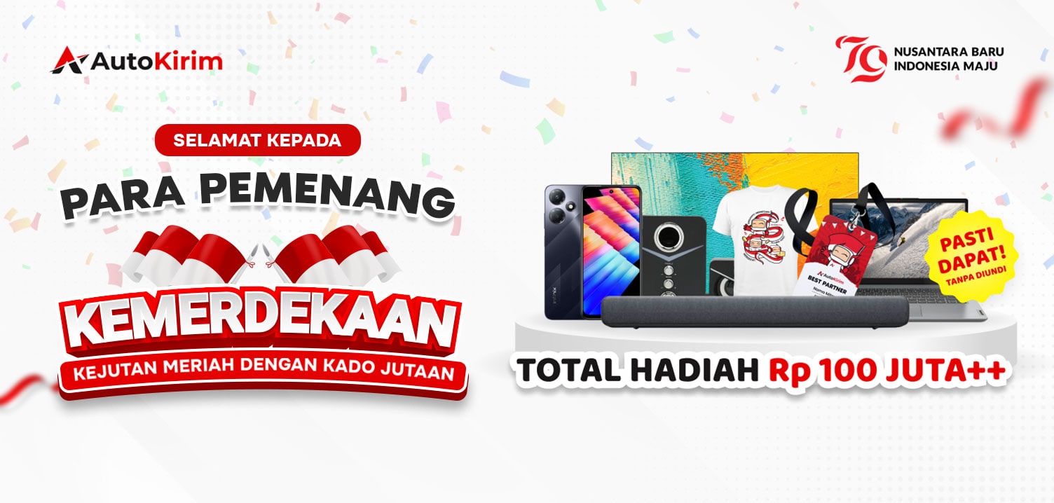 Pemenang Kemerdekaan AutoKirim 2024