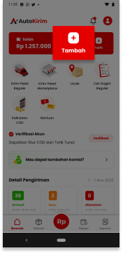 Aplikasi AutoKirim Tambah Saldo