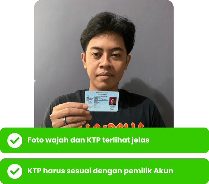 Verifikasi selfie AutoKirim