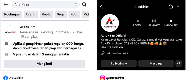 Instagram Facebook AutoKirim