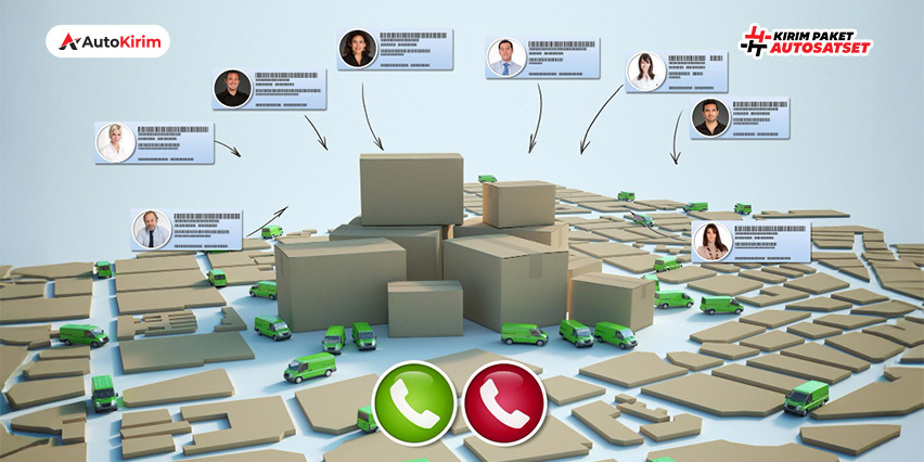 distribute delivery order with regularly wise